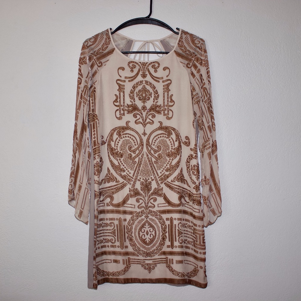 Hale Bob beaded dress